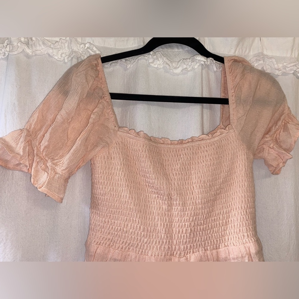 Francesca’s - Lana Smock Top Romper - Picture 4 of 10
